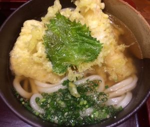 『天ぷらうどん』