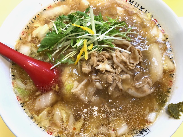 『柚子おろしラーメン』